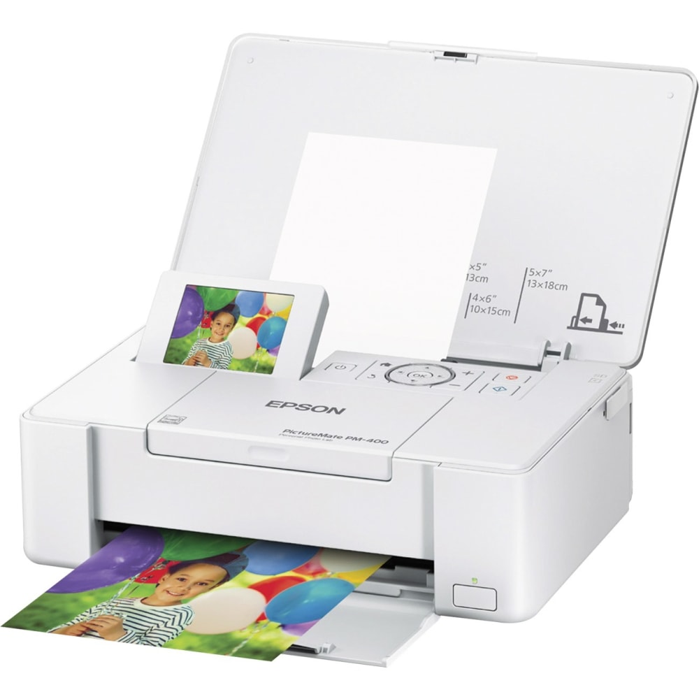 Epson PictureMate PM-400 Color Inkjet Printer MPN:C11CE84201