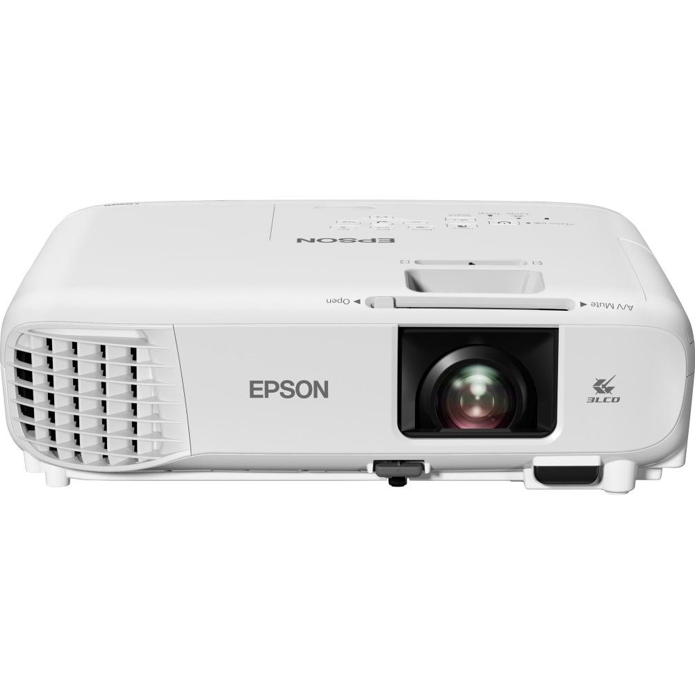 Epson PowerLite W49 LCD Projector - 16:10 - Ceiling Mountable - 1280x 800 - Front, Rear, Ceiling - 8000 Hour Normal Mode - V11H983020 MPN:V11H983020