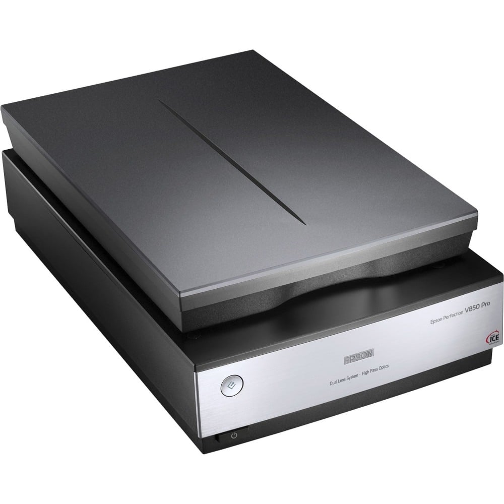 Epson Perfection V850 Pro Flatbed Scanner - 6400 dpi Optical - 48-bit Color - 16-bit Grayscale - Desktop - USB MPN:B11B224201