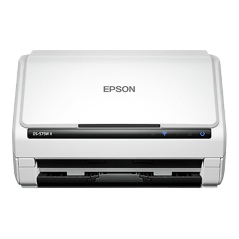 Epson DS-575W II Sheetfed Scanner - 600 x 600 dpi Optical - 30-bit Color - 24-bit Grayscale - 35 ppm (Mono) - 35 ppm (Color) - Duplex Scanning - USB MPN:B11B263202