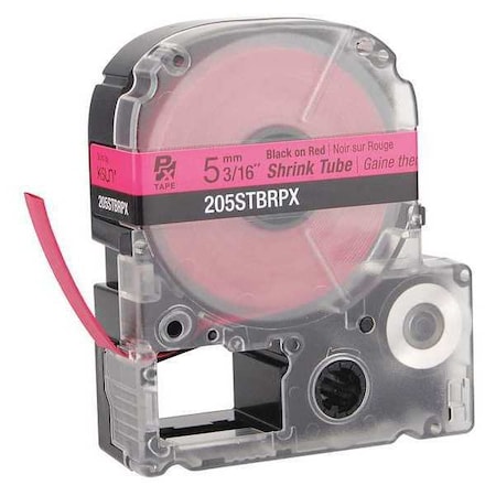 Sleeve Label, Red, Polyolefin, 3/16 in W MPN:48GE86