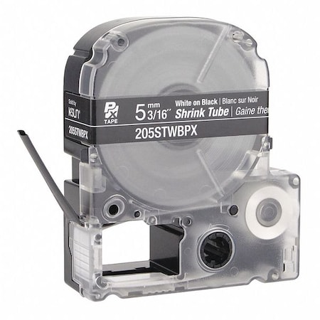 Sleeve Label, Black, Polyolefin, 3/16 in W MPN:48GE84