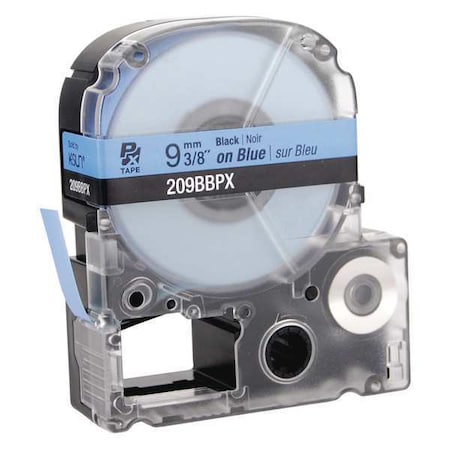 Label Cartridge, Black on Blue, Labels/Roll: Continuous MPN:45WA18