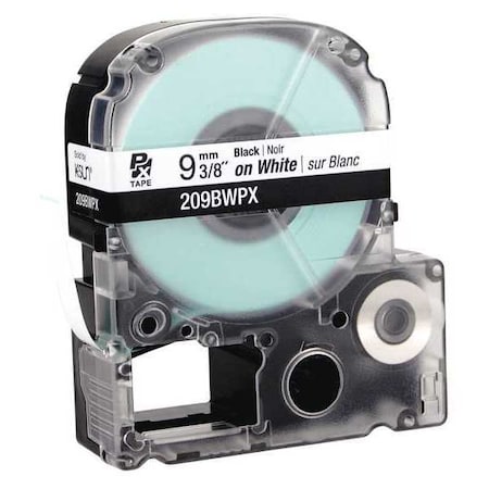 Label Cartridge, Black on White, Labels/Roll: Continuous MPN:45WA15