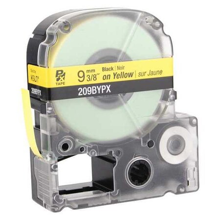 Label Cartridge, Black on Yellow, Labels/Roll: Continuous MPN:45WA16