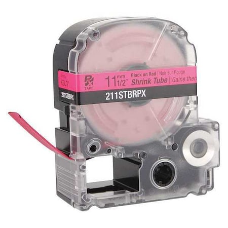 Sleeve Label, Red, Polyolefin, 1/2 in W MPN:48GE94