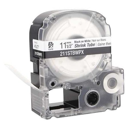Sleeve Label, White, Polyolefin, 1/2 in W MPN:48GE93