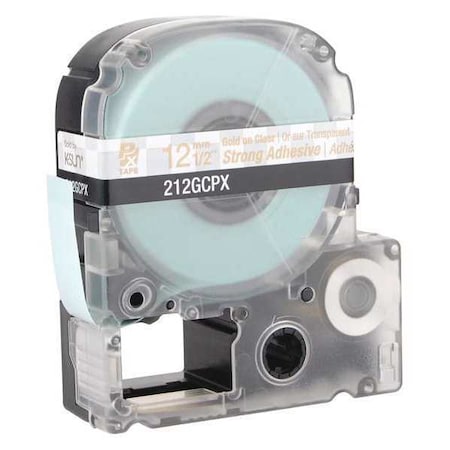 Label Cartridge, Gold on Clear, Labels/Roll: Continuous MPN:45WA30