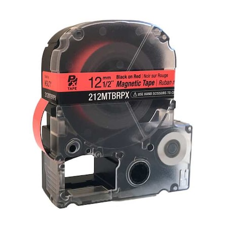 Label/RibbonCartridge, Red, Matte, 1/2inW MPN:61UM69
