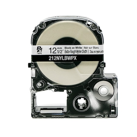Label/RibbonCartridge, White, Matte, 1/2inW MPN:824KK7