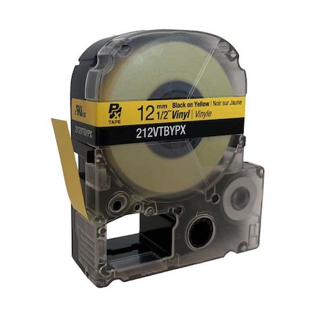 Label/RibbonCartridge, Yellow, 1/2inW MPN:61UM88