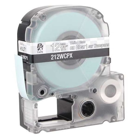 Label Cartridge, White/Clear, Labels/Roll: Continuous MPN:45WA31