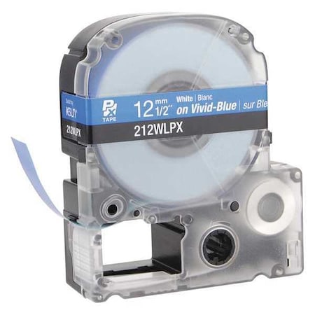 Label Cartridge, White on Blue, Labels/Roll: Continuous MPN:45WA29