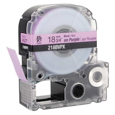 Label Cartridge, Black on Violet, Labels/Roll: Continuous MPN:45WA48