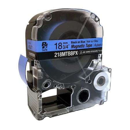 Label/RibbonCartridge, Blue, Matte, 3/4inW MPN:61UM72