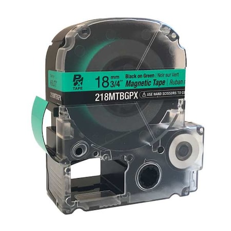 Label/RibbonCartridge, Green, Matte, 3/4inW MPN:61UM73