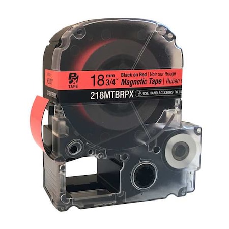 Label/RibbonCartridge, Red, Matte, 3/4inW MPN:61UM74