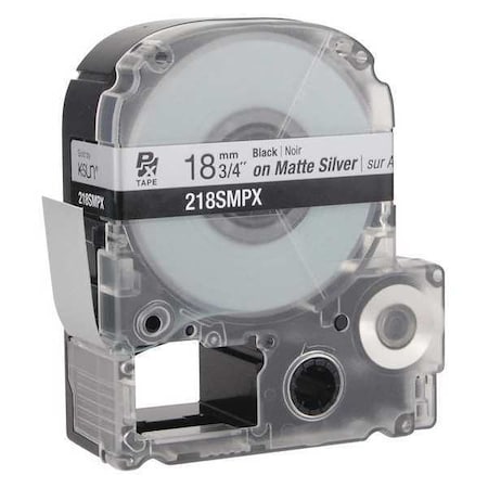 Label Cartridge, Black on Silver Matte, Labels/Roll: Continuous MPN:45WA53