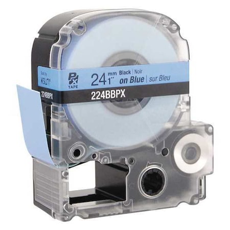 Label Cartridge, Black on Blue, Labels/Roll: Continuous MPN:45WA58