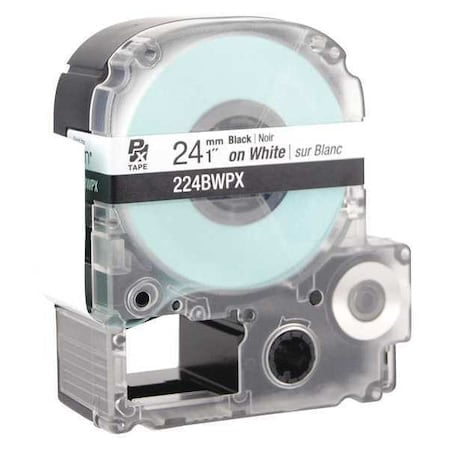 Label Cartridge, Black on White, Labels/Roll: Continuous MPN:45WA55