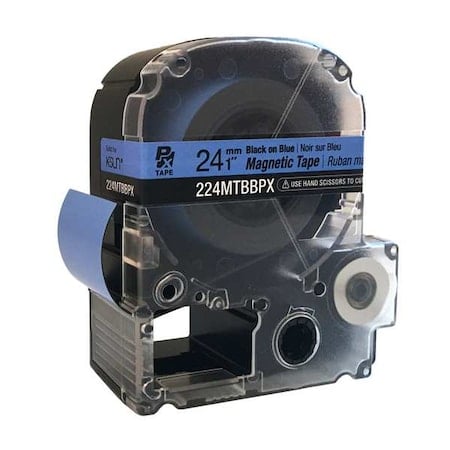 Label/RibbonCartridge, Blue, Matte, 1inW MPN:61UM77