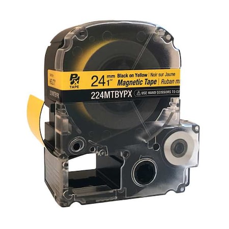 Label/RibbonCartridge, Yellow, Matte, 1inW MPN:61UM81