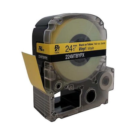 Label/RibbonCartridge, Yellow, Matte, 1inW MPN:61UM92
