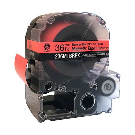 Label/RibbonCartridge, Red, Matte, 1-1/2inW MPN:61UM84