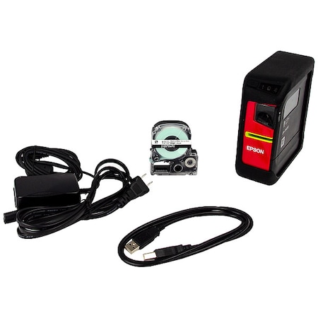 Portable Printer, Single Color, 180 dpi MPN:802G08