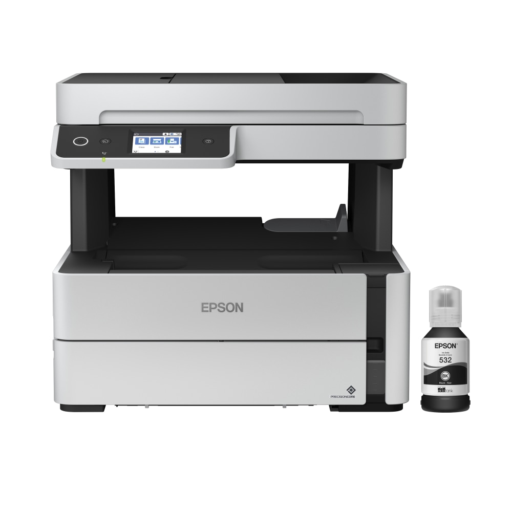 Epson EcoTank ET-M3170 SuperTank Wireless All-In-One Monochrome Printer MPN:C11CG92201