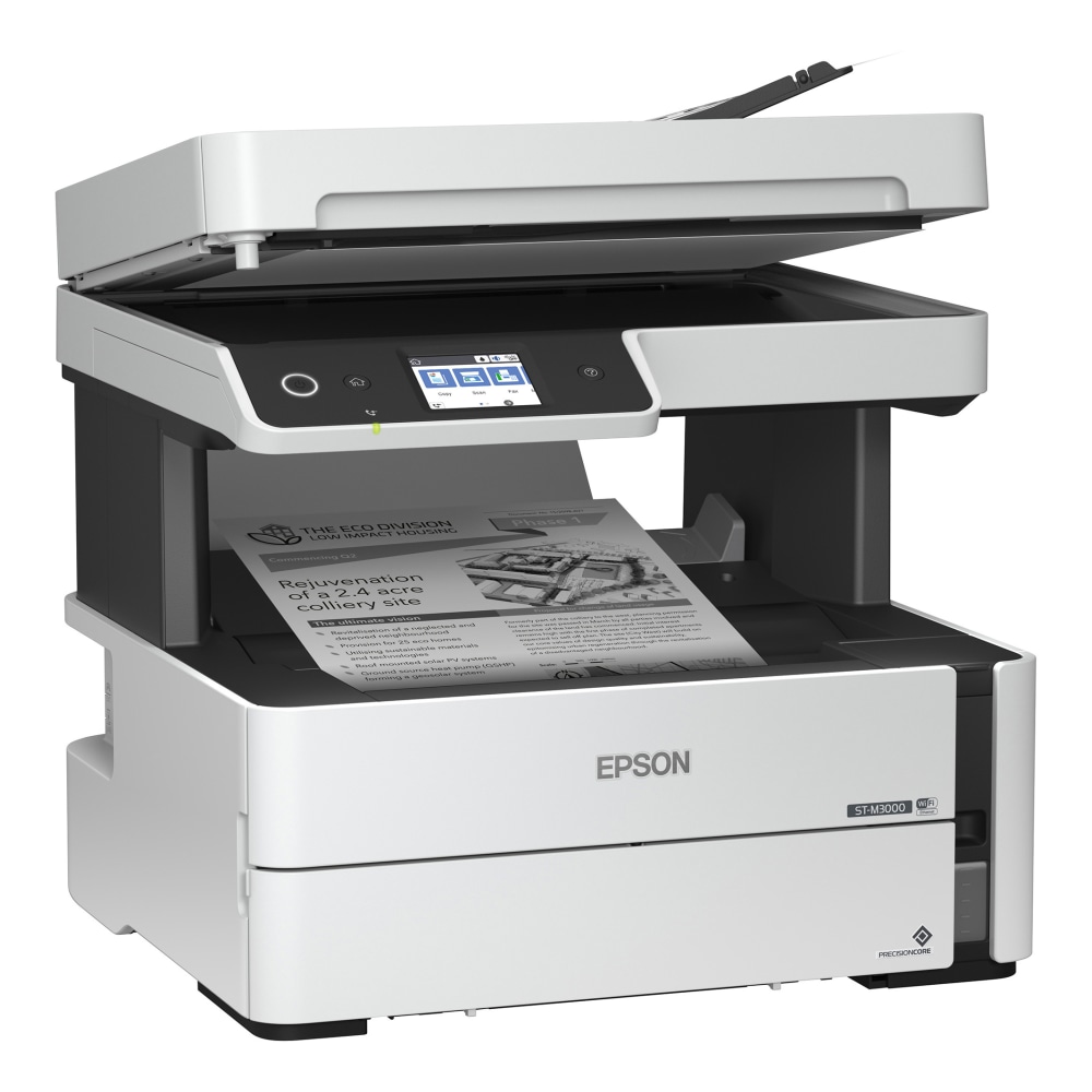 Epson WorkForce ST-M3000 Wireless Inkjet All-In-One Monochrome Printer MPN:C11CG93201