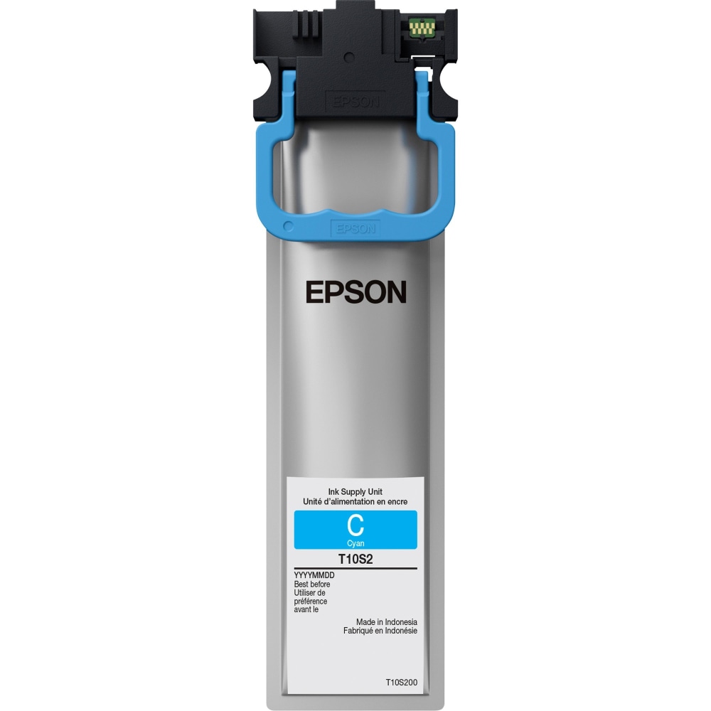 Epson DURABrite Ultra T10S Original Standard Yield Inkjet Ink Cartridge - Cyan - 1 Each - 3000 Pages MPN:T10S200