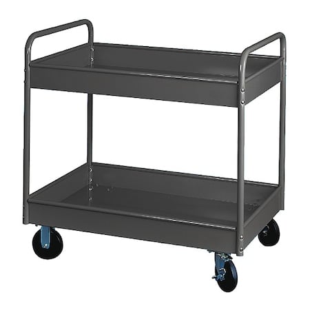 Stock Cart, 2 Shlv 800Lb Cap, 30x16x36, GY MPN:145D-GY