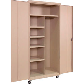 Equipto® Industrial Duty Mobile Combination Cabinet 36