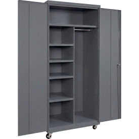 Equipto® Industrial Duty Mobile Combination Cabinet 36