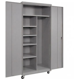 Equipto® Industrial Duty Mobile Combination Cabinet 36