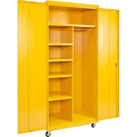 Equipto® Industrial Duty Mobile Combination Cabinet 36