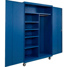 Equipto® Industrial Duty Mobile Combination Cabinet 48