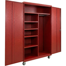 Equipto® Industrial Duty Mobile Combination Cabinet 48