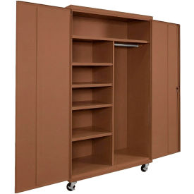 Equipto® Industrial Duty Mobile Combination Cabinet 48