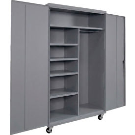 Equipto® Industrial Duty Mobile Combination Cabinet 48