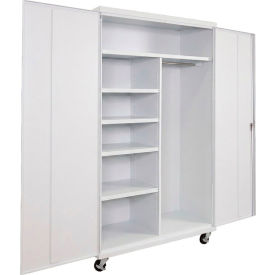 Equipto® Industrial Duty Mobile Combination Cabinet 48