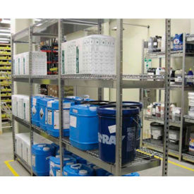 V-Grip Wire Shelving Spill Containment System-4 Shelves & Trays-36