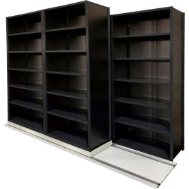 Equipto V-Grip 5 Unit Lateral File High Density Shelving 36
