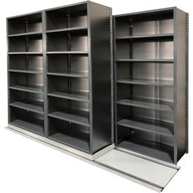 Equipto V-Grip 5 Unit Lateral File High Density Shelving 36