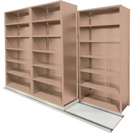 Equipto V-Grip 5 Unit Lateral File High Density Shelving 36