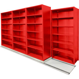 Equipto V-Grip 7 Unit Lateral File High Density Shelving 36