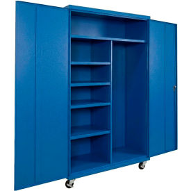 Equipto® Commercial Mobile Janitorial Cabinet 48
