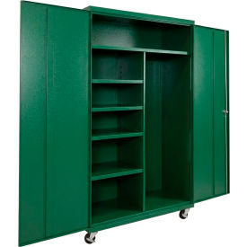 Equipto® Commercial Mobile Janitorial Cabinet 48