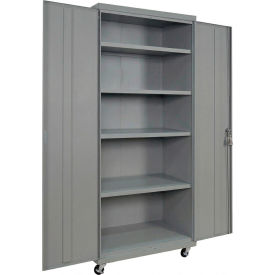 Equipto® Industrial Duty Mobile Storage Cabinet 20 Gauge 36
